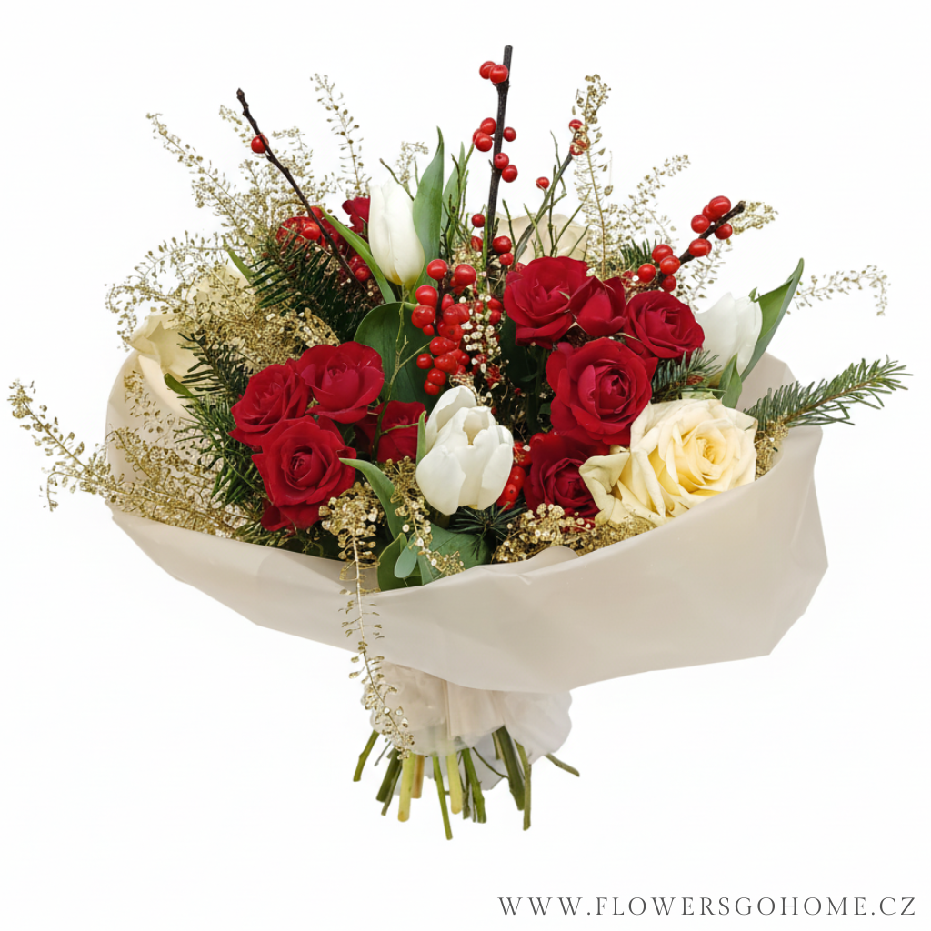 Vánoční květiny Praha